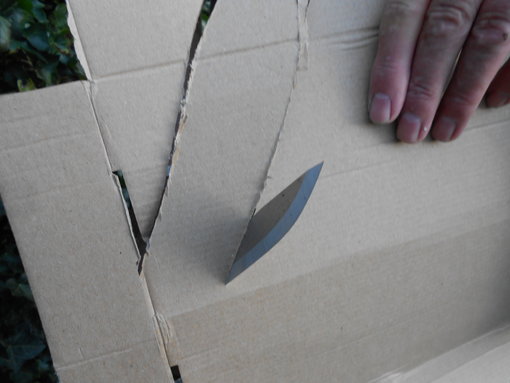 Karton snijden Karton snijden