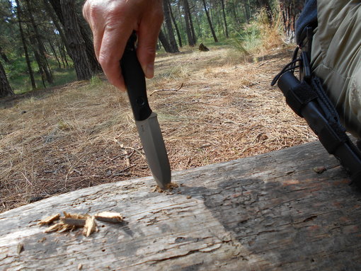 Gat boren in het hout Gat boren in het hout