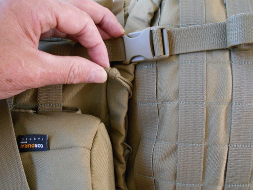 Ritsluiting bodemvak + Steekgespsluiting Ritssluiting bodemvak