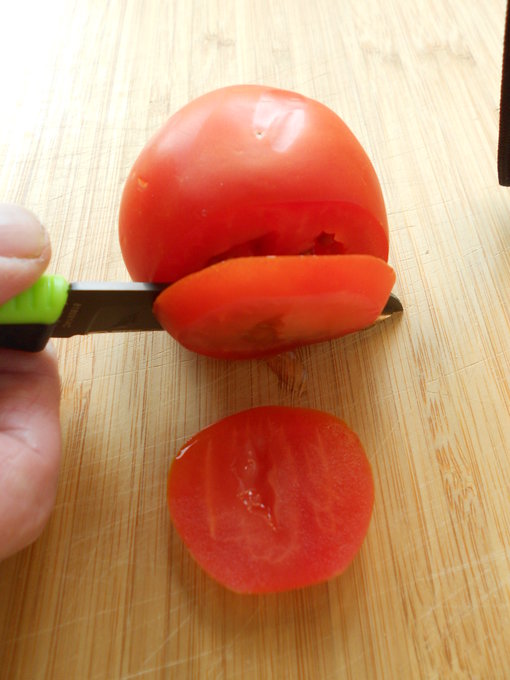 Paring knife Tomaat snijden