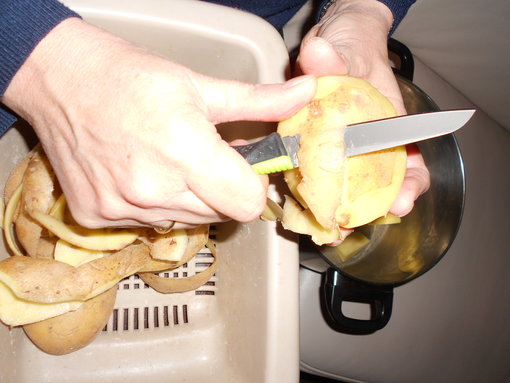 Paring Knife aardappel schillen