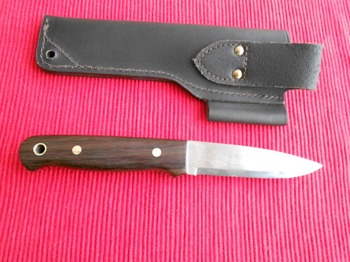 Bushcraft A. Wright & Son with leather sheat