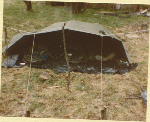 3-Poncho tent