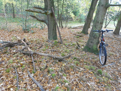 Begin van het A-frame Begin van het A-frame