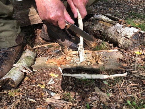 Vuurstokken maken Vuurstokken maken